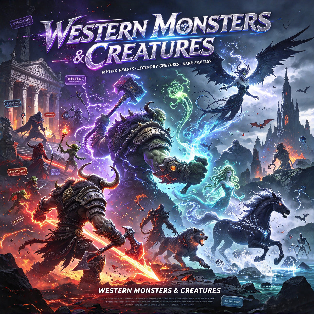 Western Monsters & Creatures