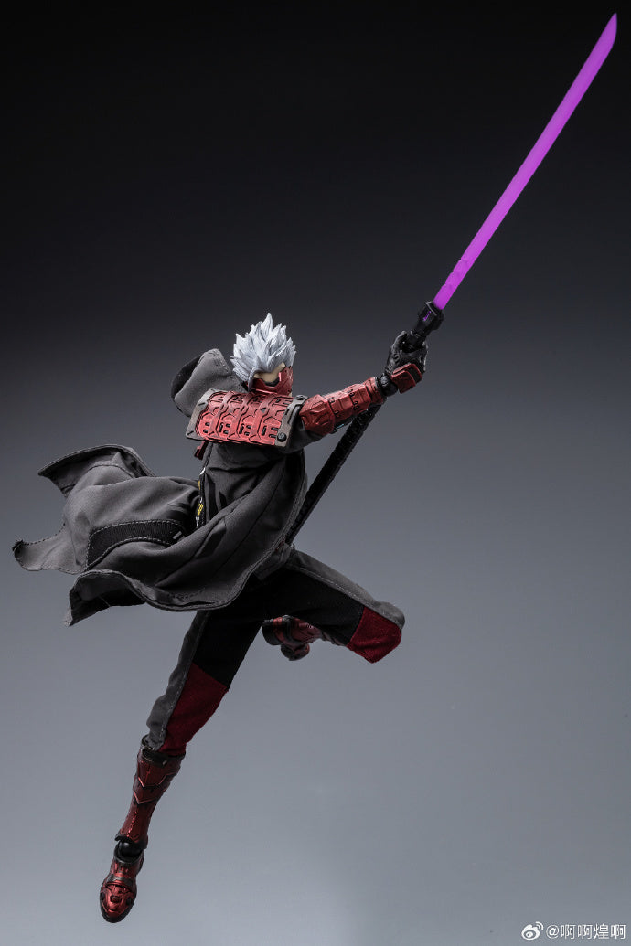 【In Stock】VTOYS Cyberpunk Samurai Taki Scarlet Dawn 1/12 Scale Articulated Figure