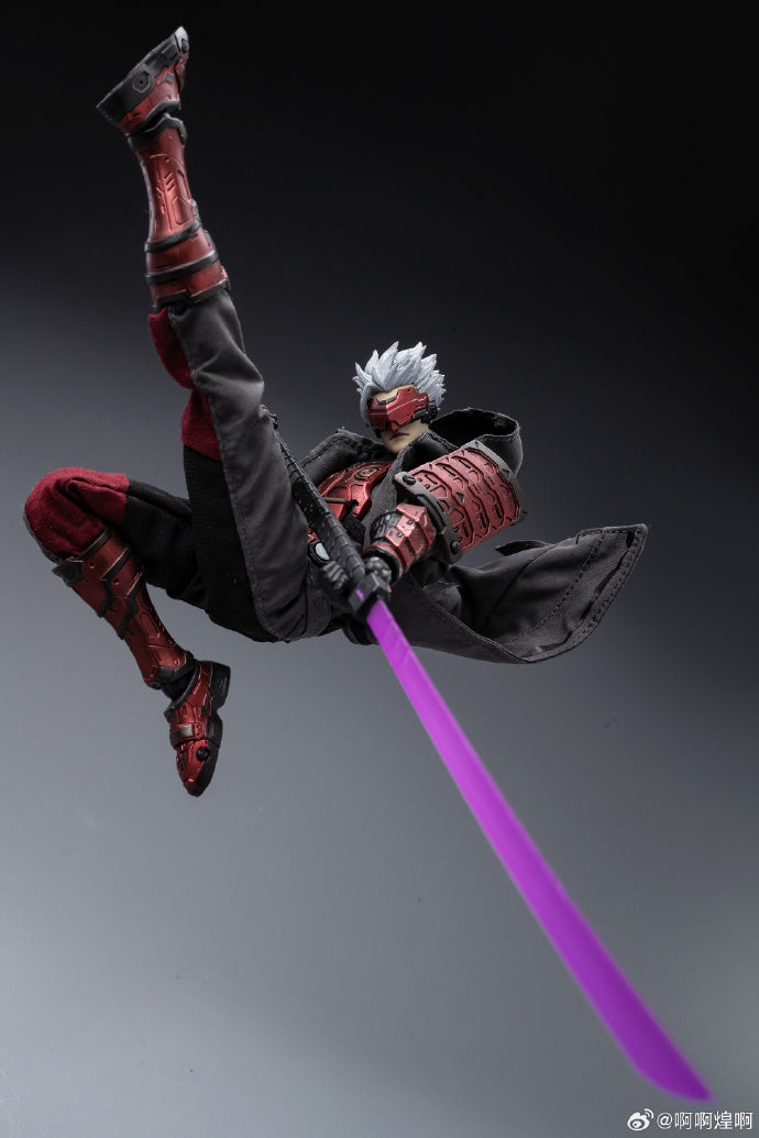 【In Stock】VTOYS Cyberpunk Samurai Taki Scarlet Dawn 1/12 Scale Articulated Figure