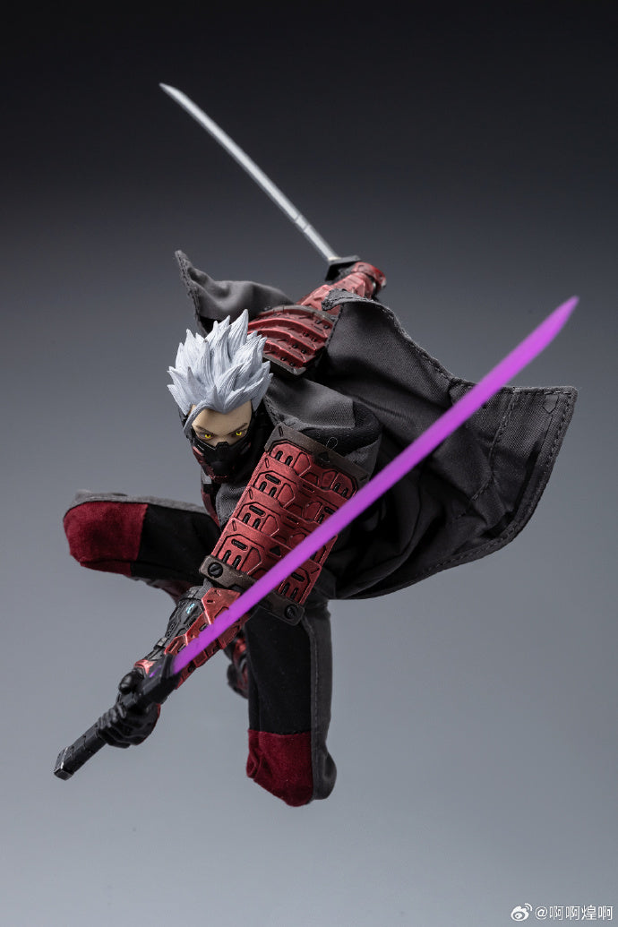 【In Stock】VTOYS Cyberpunk Samurai Taki Scarlet Dawn 1/12 Scale Articulated Figure