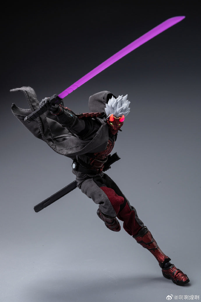 【In Stock】VTOYS Cyberpunk Samurai Taki Scarlet Dawn 1/12 Scale Articulated Figure