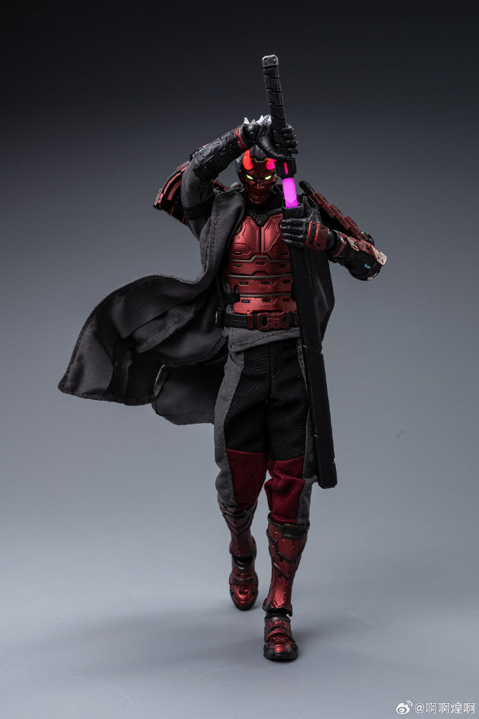 【In Stock】VTOYS Cyberpunk Samurai Taki Scarlet Dawn 1/12 Scale Articulated Figure