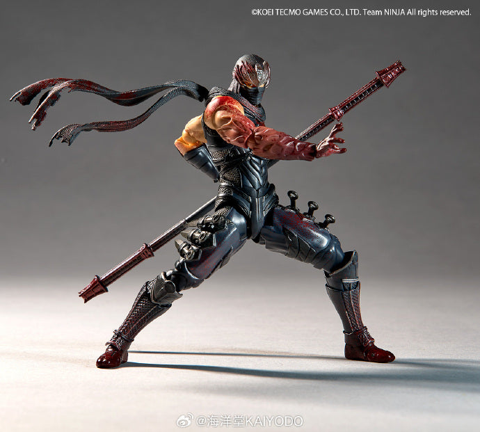 【In stock 】KAIYODO Ryu Hayabusa "NINJA GAIDEN 3: Razor's Edge" Fierce Battle Ver.