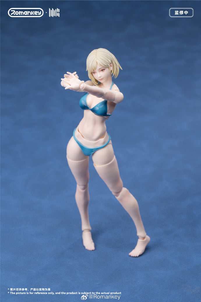 【In stock】ROMANKEY Mia – Store-Exclusive Painted Pre-Assembled Figure  1/12 Articulated figure