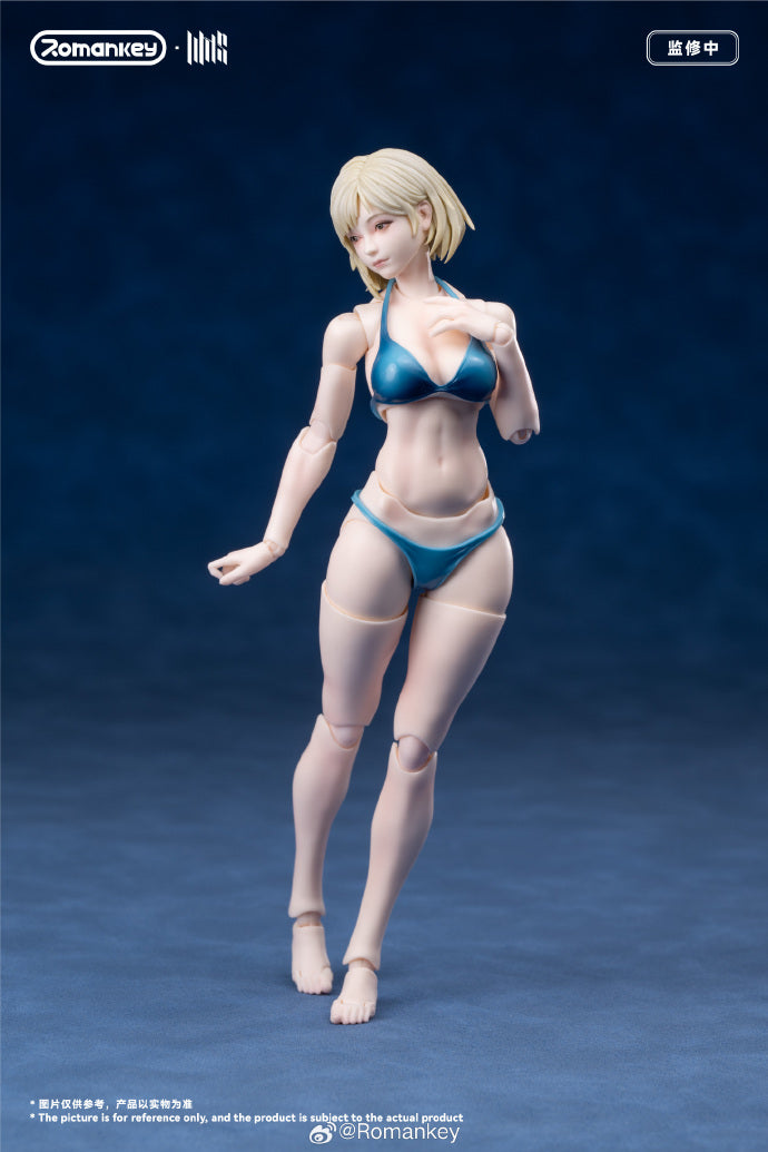 【In stock】ROMANKEY Mia – Store-Exclusive Painted Pre-Assembled Figure  1/12 Articulated figure