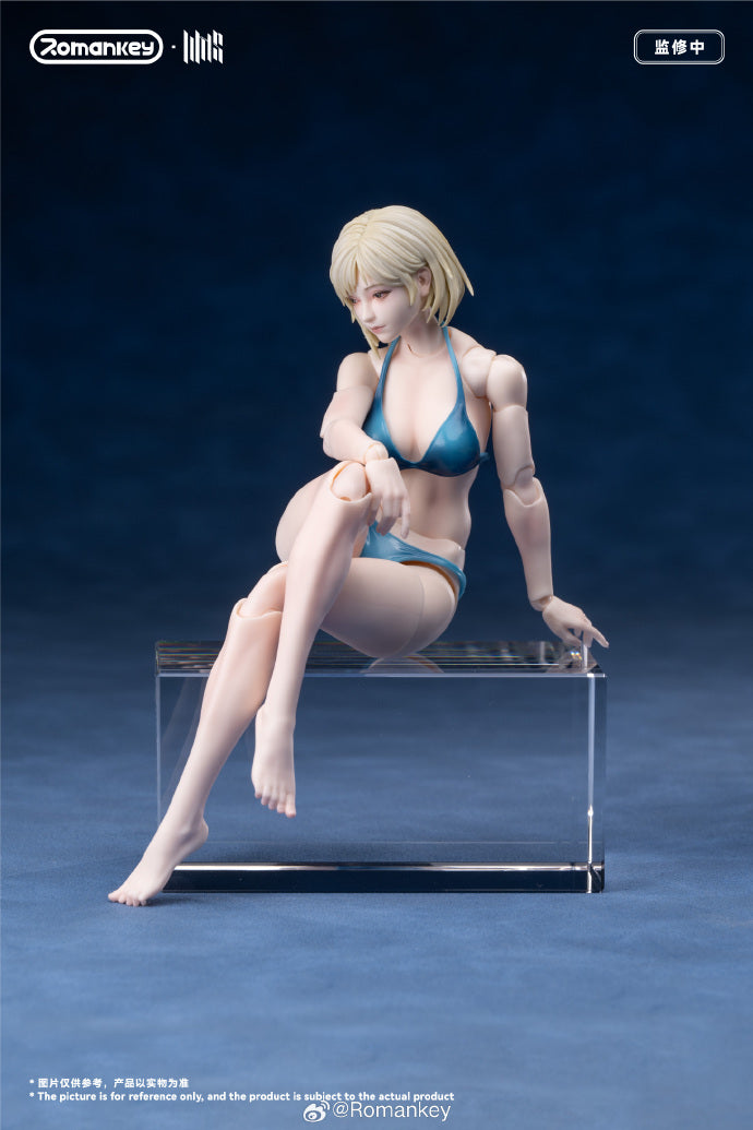 【In stock】ROMANKEY Mia – Store-Exclusive Painted Pre-Assembled Figure  1/12 Articulated figure