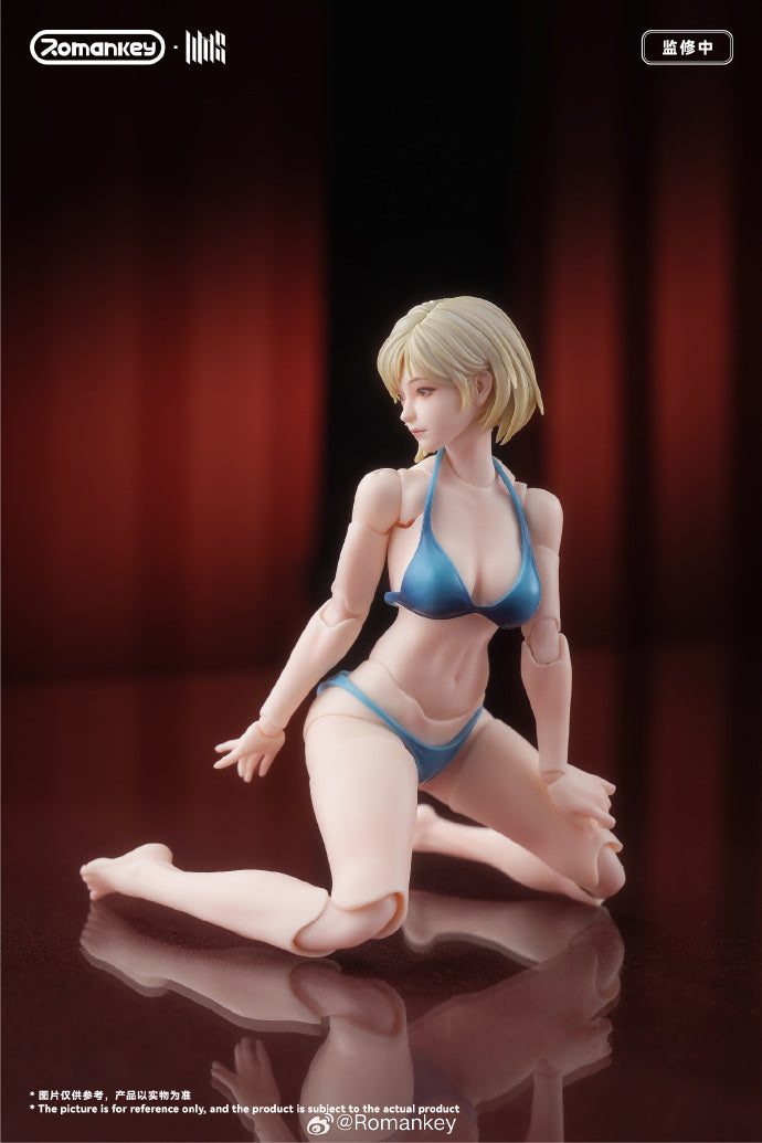 【In stock】ROMANKEY Mia – Store-Exclusive Painted Pre-Assembled Figure  1/12 Articulated figure