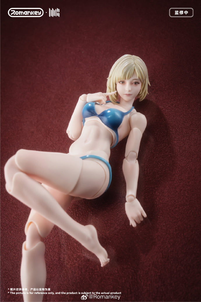 【In stock】ROMANKEY Mia – Store-Exclusive Painted Pre-Assembled Figure  1/12 Articulated figure