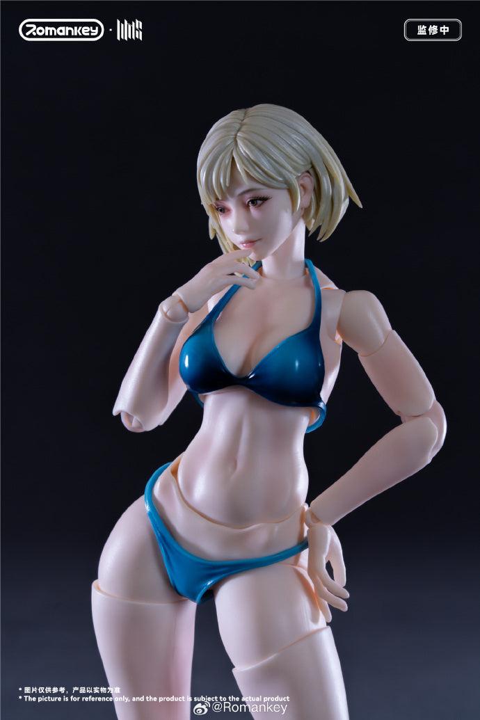 【In stock】ROMANKEY Mia – Store-Exclusive Painted Pre-Assembled Figure  1/12 Articulated figure