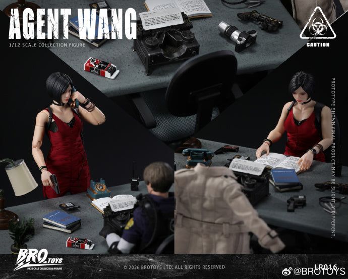 【Pre-Order】BROTOYS Agent Wang (DLC Diorama Accessory Pack) 1/12 Scale Articulated Figure