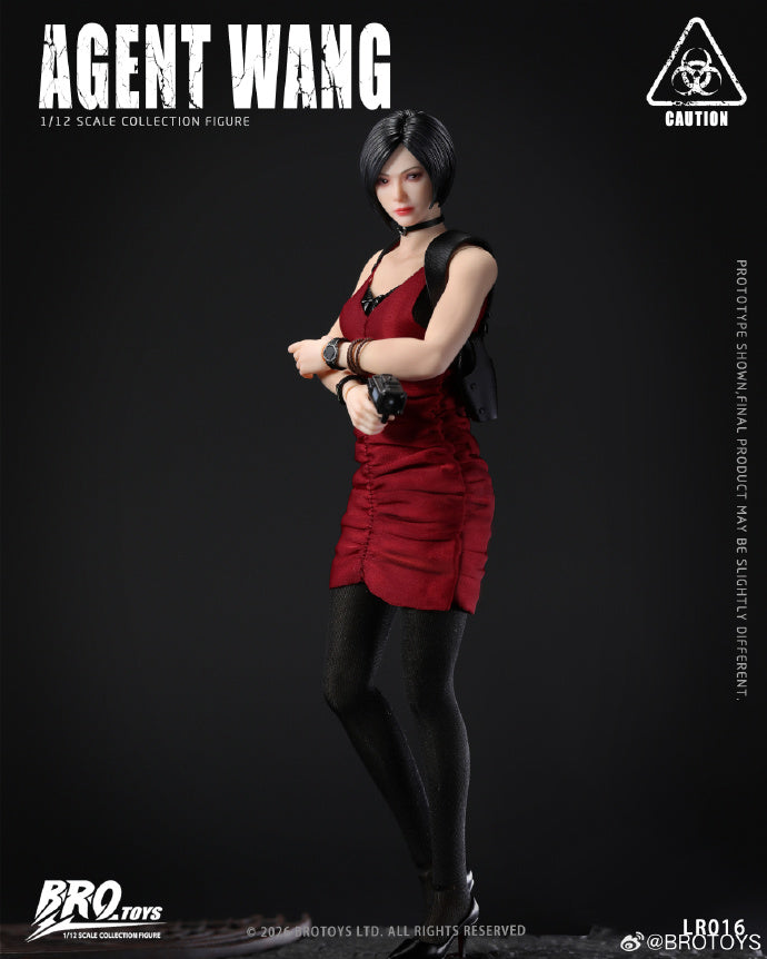 【Pre-Order】BROTOYS  Agent Wang   1/12Articulated figure