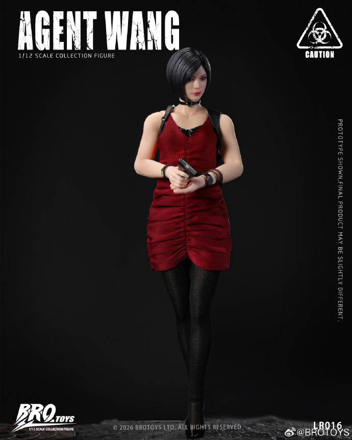 【Pre-Order】BROTOYS  Agent Wang   1/12Articulated figure