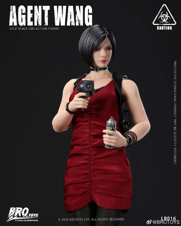 【Pre-Order】BROTOYS  Agent Wang   1/12Articulated figure