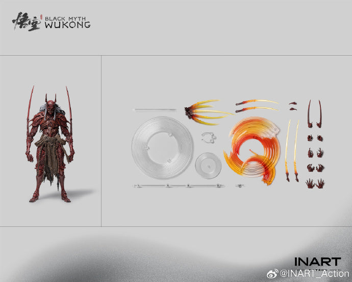 【Pre Order】 INART Black Mythology Wukong Yaksha King 1/12 Game Science Mobile Doll