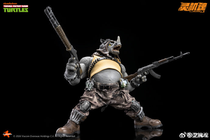 【Pre-Order】TMNT Rossteddy (also known as "Bull Head") ROCKSTEADY 1/12 Mobile Doll with Genuine Authorization for Spirit Machine Soul
