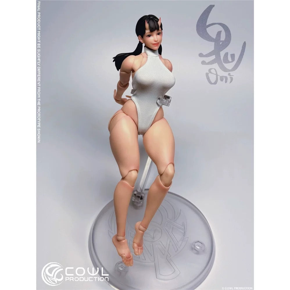 【Pre-Order】COWL PRODUCTION "Ghost" 1/12 Action Figure Original Female figurine Soldier COWL Ghost Girl is a natural-bodied soldier and COWL ghost