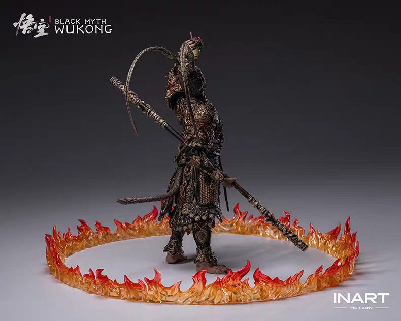 【Pre-Order】INART Action Black Myth: Wukong Great Sage Golden Armor Set 1/12 Scale Articulated Figure