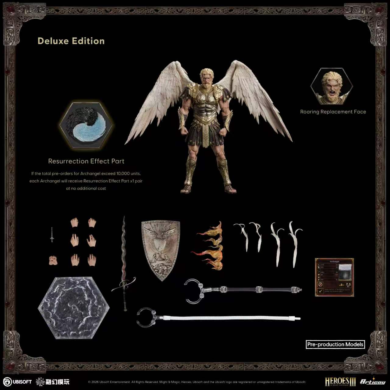 【Pre-Order】 Fusion Model Toys 1/12 Scale Classic Game Heroes of Might and Magic III: Archangel