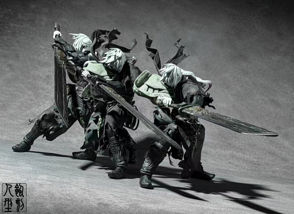 [In Stock] Etched 1/12 Scale Poison Witch Zhang Qing Calligraphy Version Articulated Figure