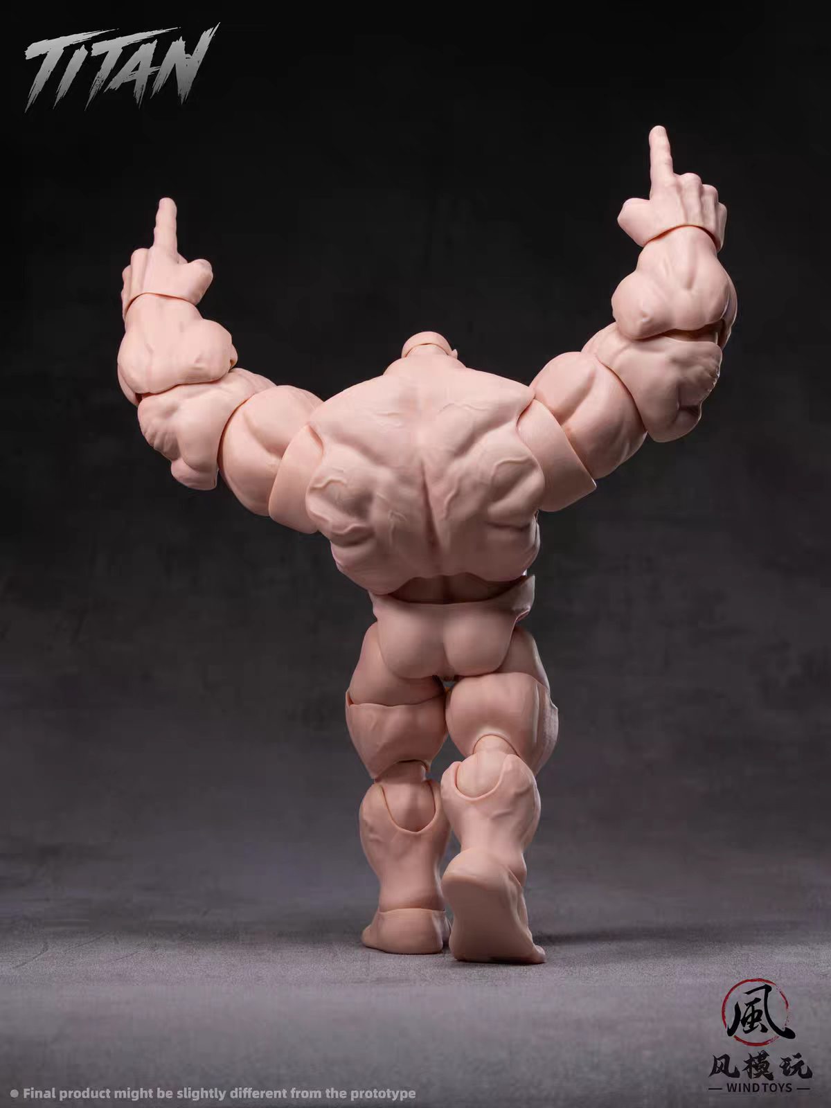 [Pre-order] Wind Toys Titan 1/12 Scale Super Articulated Muscle Body Figure