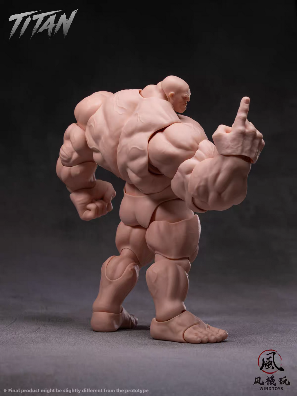 [Pre-order] Wind Toys Titan 1/12 Scale Super Articulated Muscle Body Figure
