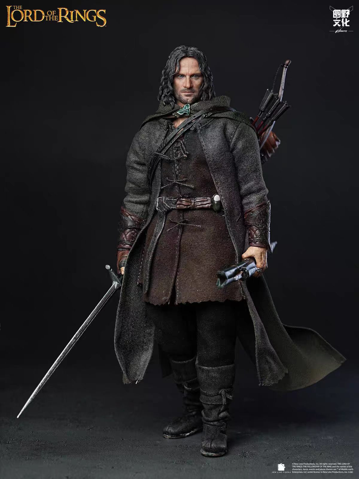 [Pre-Order]Yuanye Culture / Feiwan Toys: *The Lord of the Rings* – Aragorn (1/12 Scale Articulated Figure with Fabric Clothing)