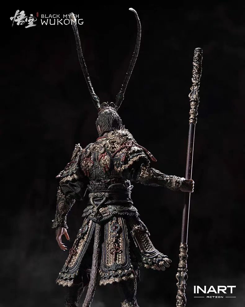 【Pre-Order】INART Action Black Myth: Wukong Great Sage Golden Armor Set 1/12 Scale Articulated Figure
