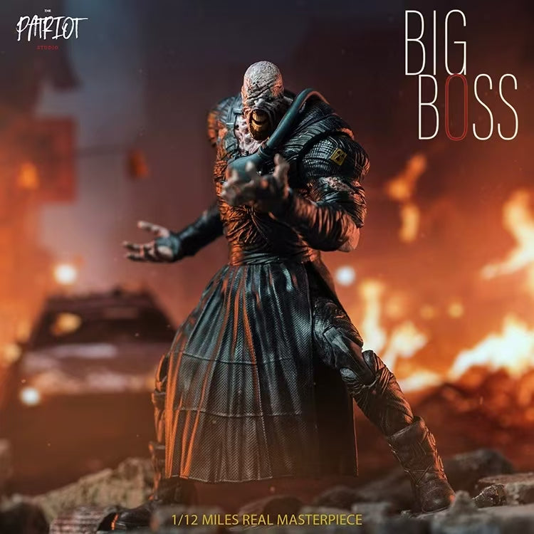 【In Stock】Patriot Studio Biohazard Chaser/BIG BOSS Action Figure