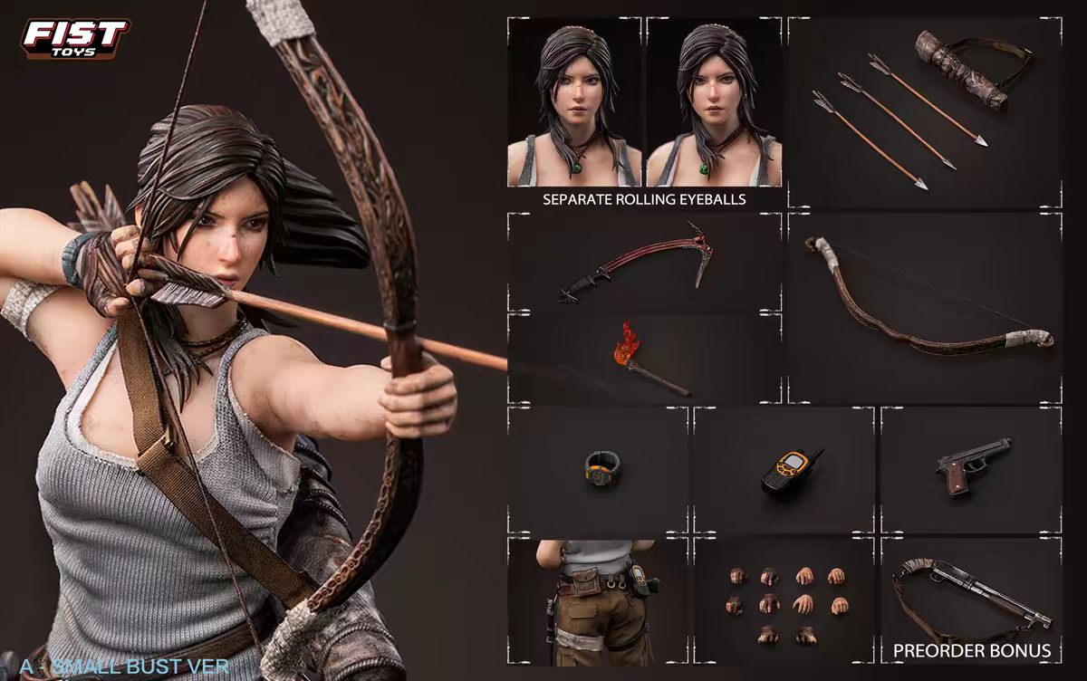 【Pre-Order】 Fist Toys FIST-003 Lara 1/12 Scale Articulated Female Action Figure