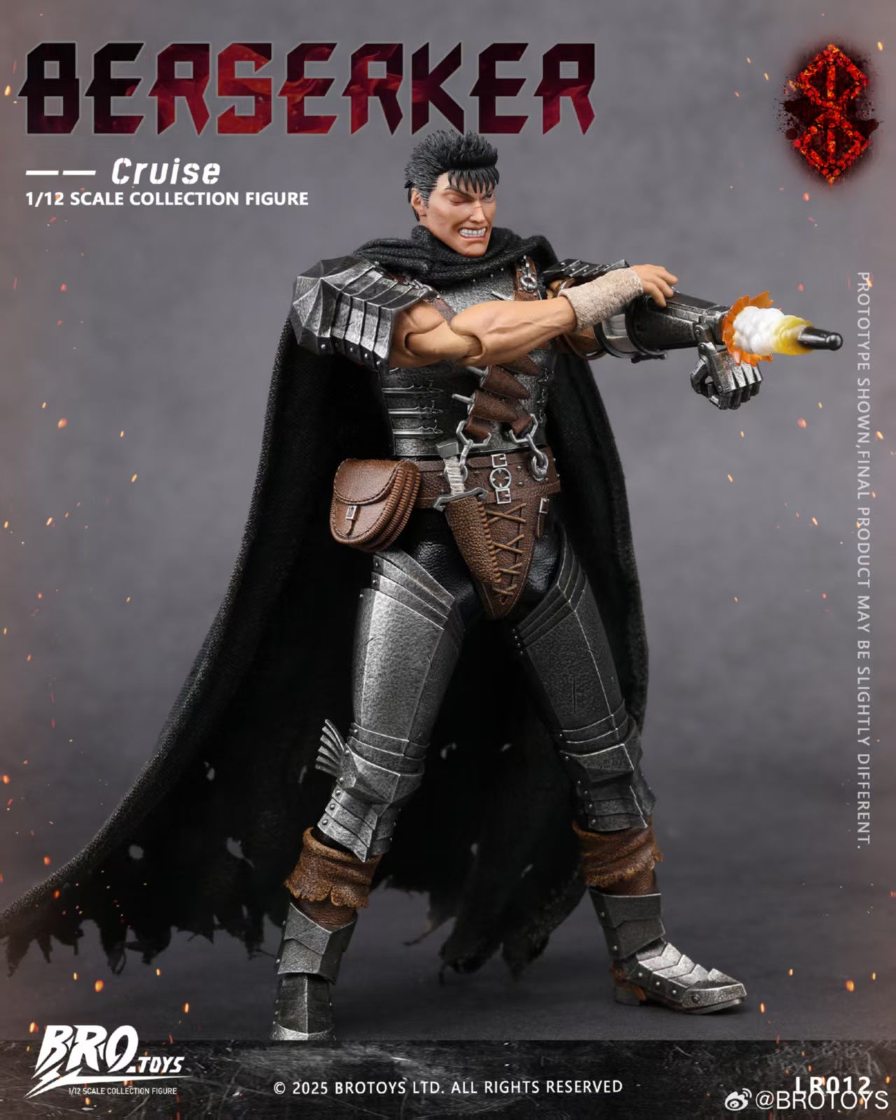 【Pre-Order】BROTOYS 1/12  Berserker - Cruise 1/12 Action Figure