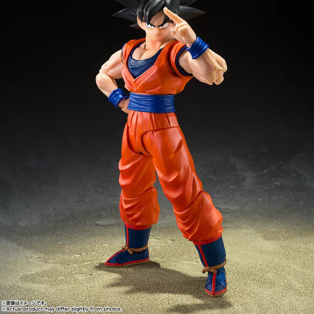 【In Stock】Bandai Tamashii SHF Dragon Ball Son Goku - Kind Saiyan - Articulated Figure&nbsp;