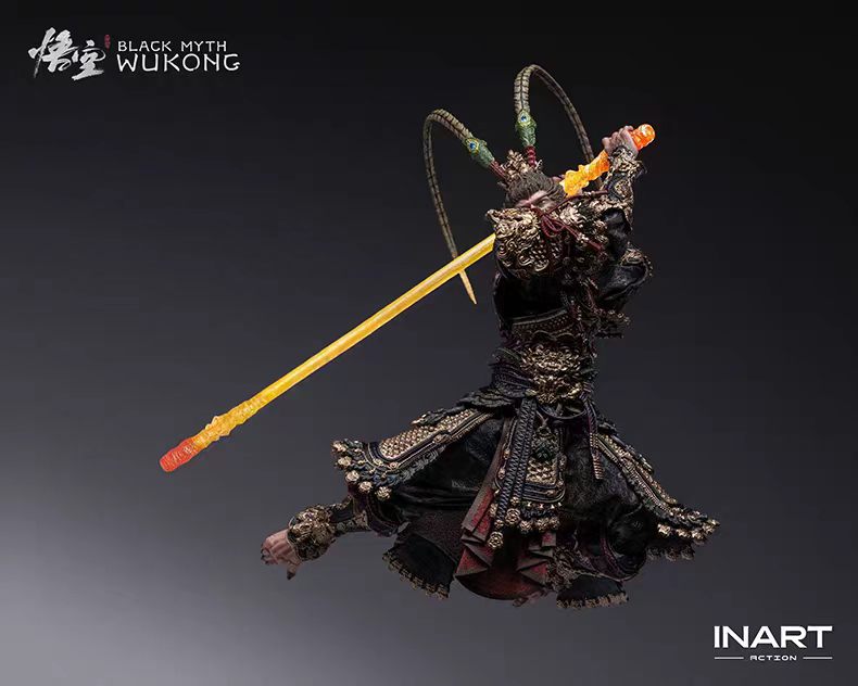 【Pre-Order】INART Action Black Myth: Wukong Great Sage Golden Armor Set 1/12 Scale Articulated Figure