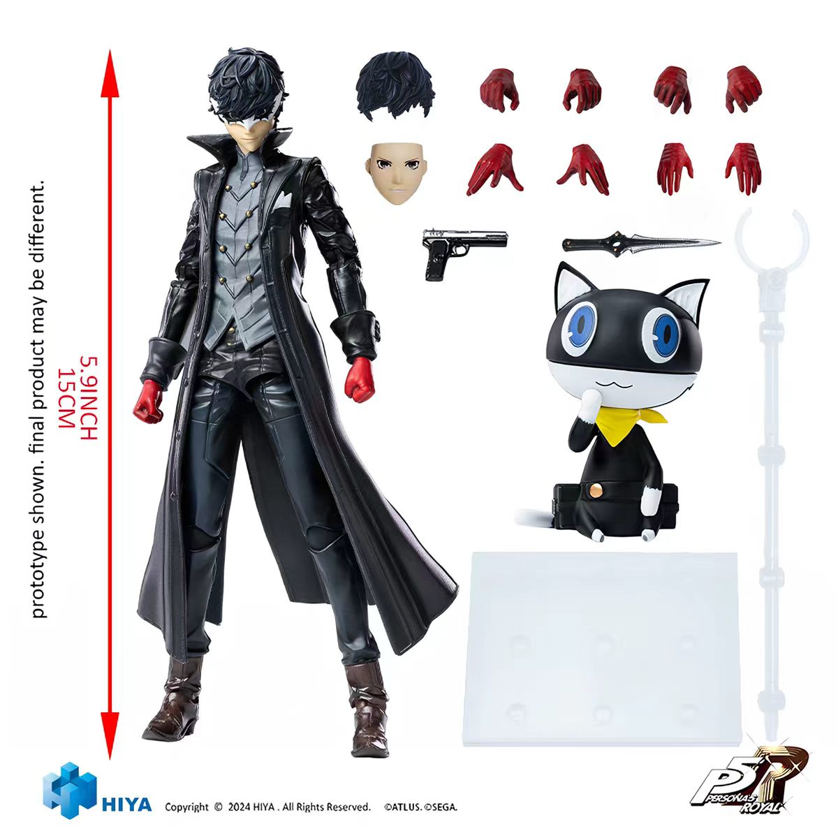 [In Stock] HIYA Toys 1/12 15CM Persona 5 Joker Action Figure