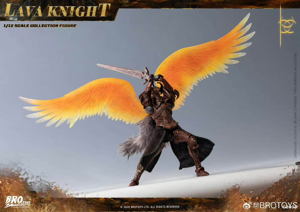 【Pre Order】 BROTOYS Lava Knight 1/12 Mobile Doll
