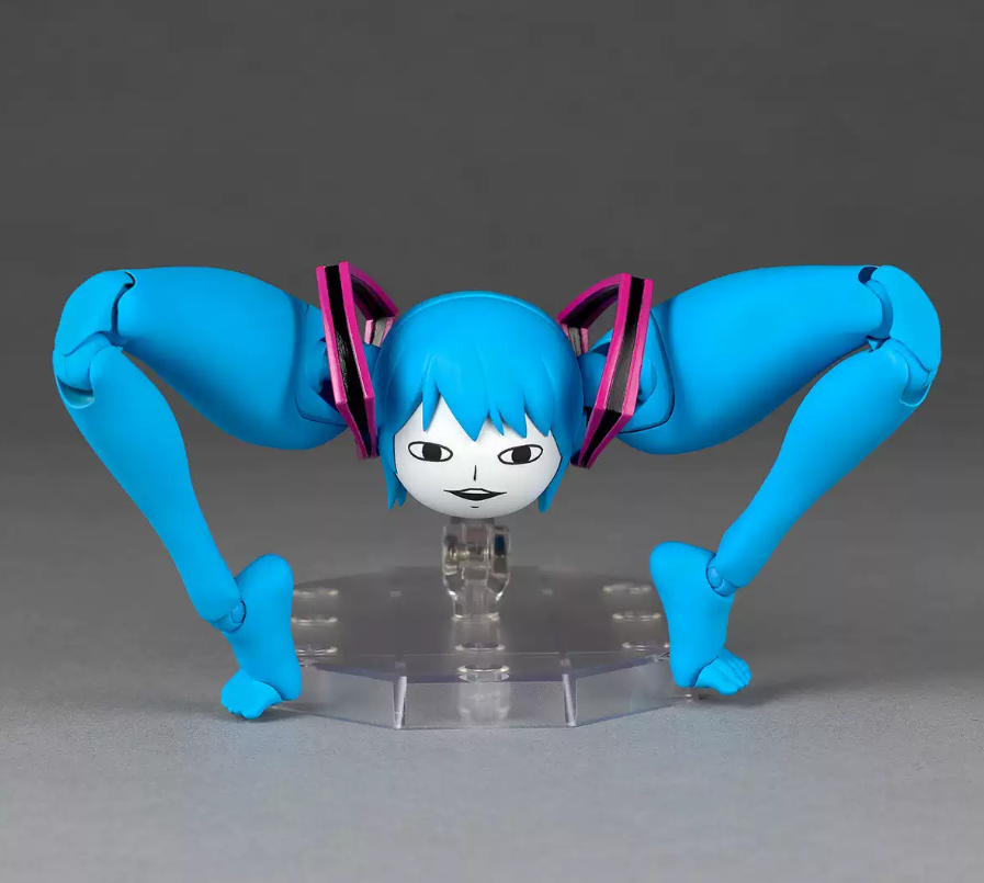 [Pre-Order] Kaiyodo Revoltech Hatsune Miku "Shiteyanyo" (Leg-Miku) Posable Figure