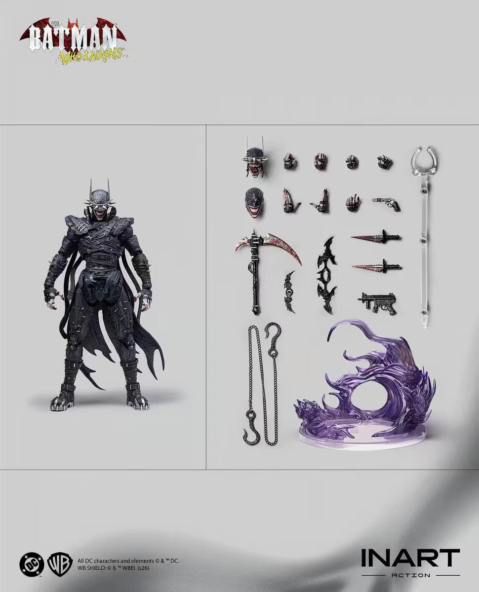 【Pre-Order】Pre-order INART 1/12 Dark Night Metal Bat Who Laughs Action Figure&nbsp;