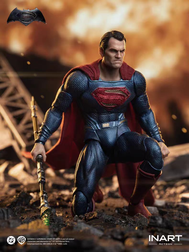 【Pre-Order】INART Action - Batman v Superman: Dawn of Justice - Superman Action Figure
