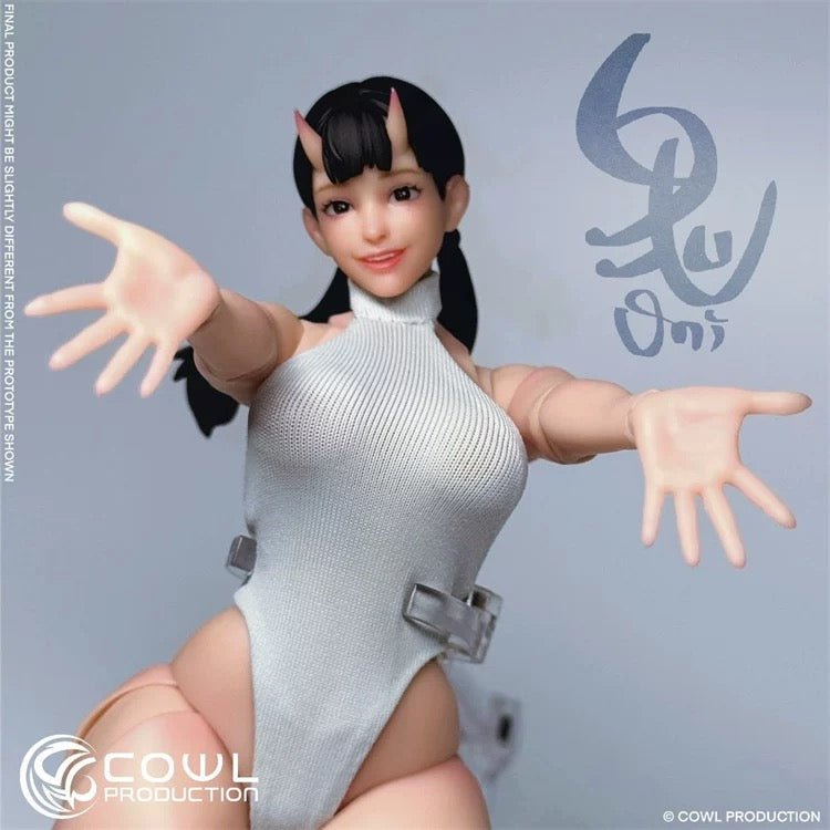 【Pre-Order】COWL PRODUCTION "Ghost" 1/12 Action Figure Original Female figurine Soldier COWL Ghost Girl is a natural-bodied soldier and COWL ghost