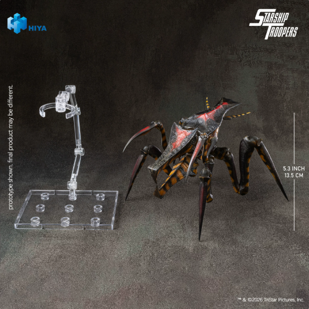 [Pre-Order] HIYA Toys 13.5cm Starship Troopers Warrior Bug Articulated Figure