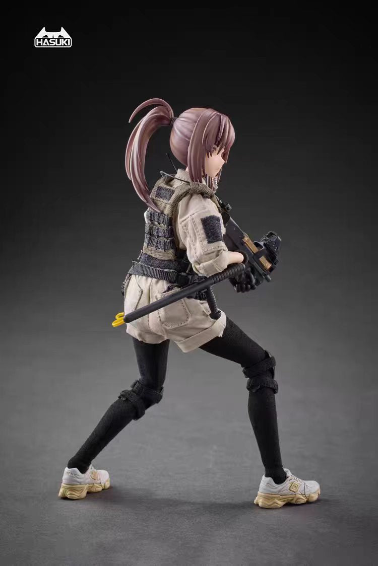 [In Stock] HASUKI 1/12 PA006 Guardian Armed Gunner Reizei Hiseo Articulated Figure