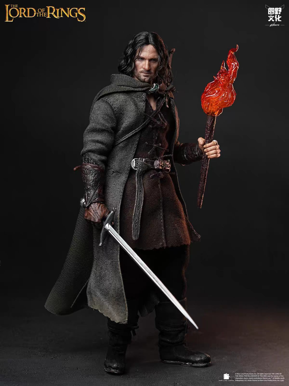 [Pre-Order]Yuanye Culture / Feiwan Toys: *The Lord of the Rings* – Aragorn (1/12 Scale Articulated Figure with Fabric Clothing)