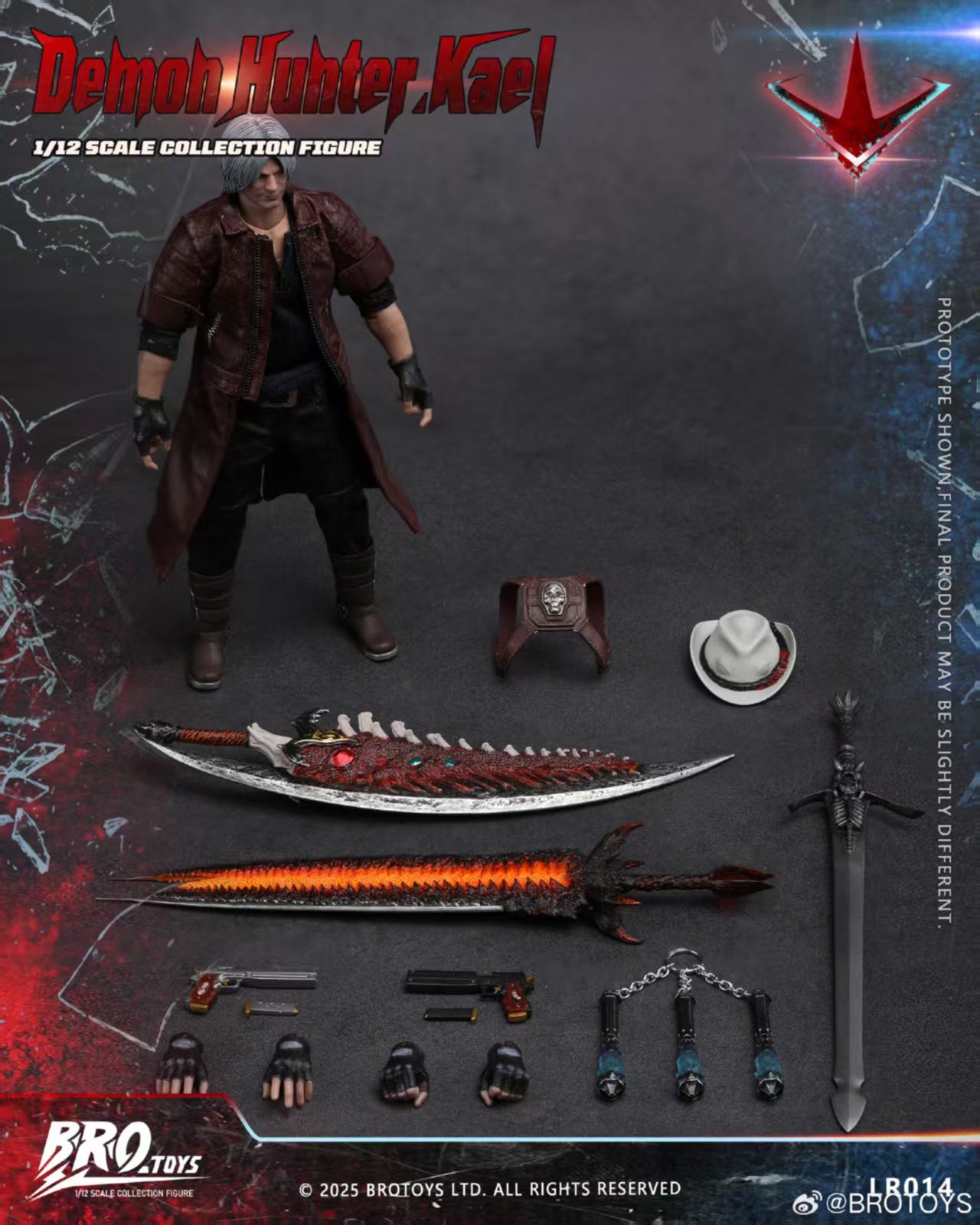 【Pre Order】BROTOYS Demon Hunter Carl 1/12 Mobile Doll