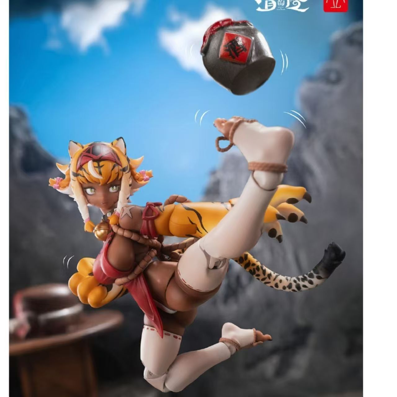 [In Stock] Snail Shell RPG-04 Tiger Girl Garu: Snail's Otherworld Adventure 1/12 Scale Articulated Figure