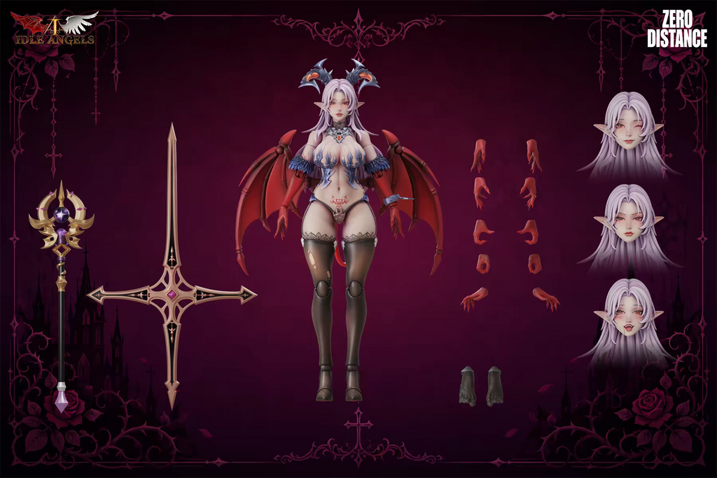 【Pre-Order】Zero-Distance Studio (Lingju Studio) – Idle Angels: Fallen Angel Lucifer 1/12 Scale Articulated Figure