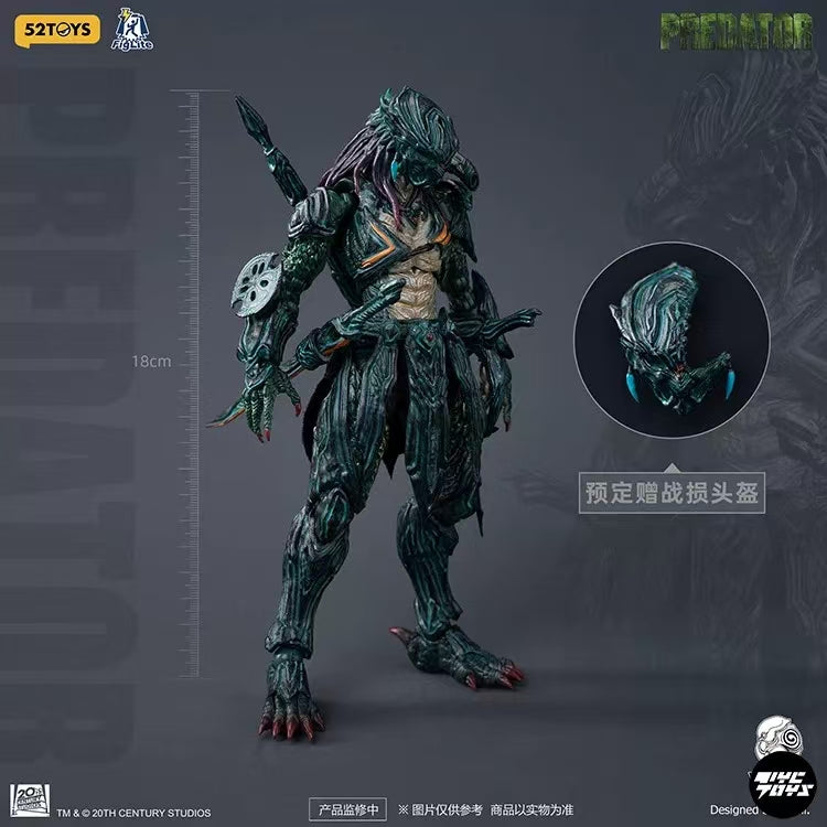 [Pre-order] 52TOYS Lightning Dance FIGLITE 1/12 Predator Action Figure
