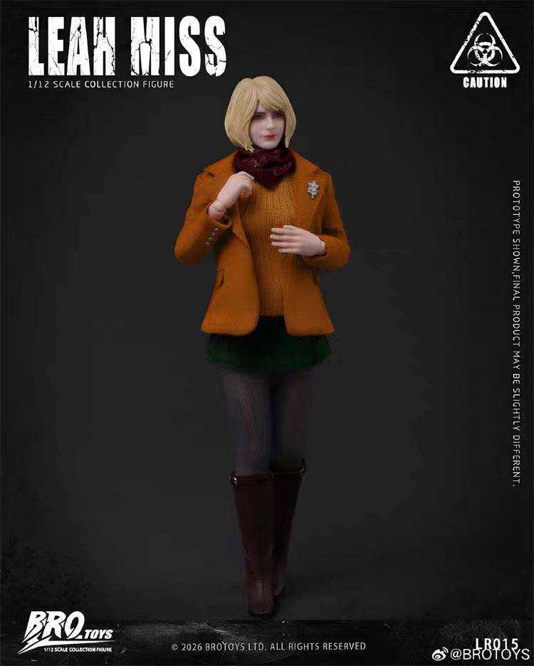 【Pre-order】&nbsp;BROTOYS LR015 Resident Evil Ms. Leia (1/12 scale) Action Figure