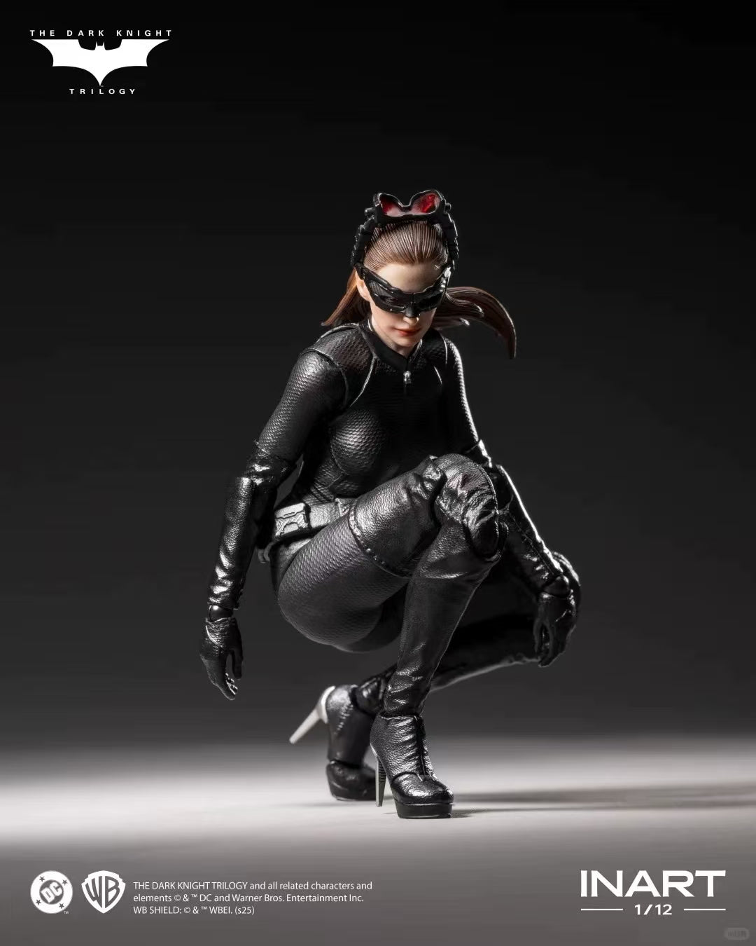 【In Stock】INART Original 1/12 Batman: The Dark Knight Trilogy Catwoman Selena Kyle Anime Action Figure