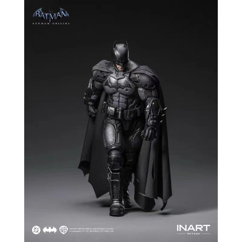 【Pre-Order】 INART Action 1/12 Batman: Arkham Origins Battle-Damaged Batman Figure