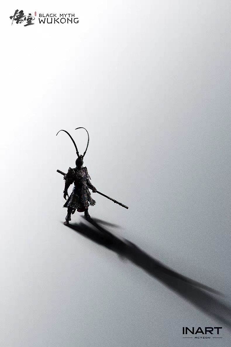 【Pre-Order】INART Action Black Myth: Wukong Great Sage Golden Armor Set 1/12 Scale Articulated Figure