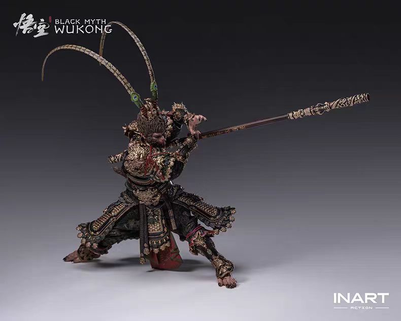 【Pre-Order】INART Action Black Myth: Wukong Great Sage Golden Armor Set 1/12 Scale Articulated Figure